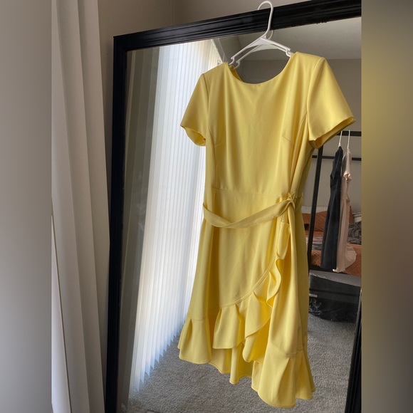 Calvin Klein Ruffle Formal Dress - Picture 5 of 5